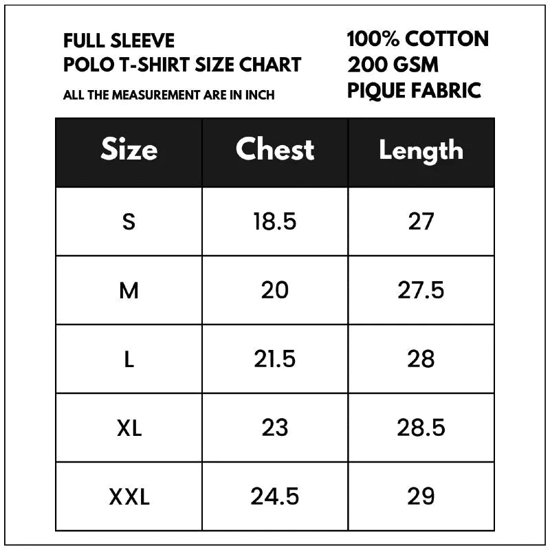 Full Sleeve Polo Olive