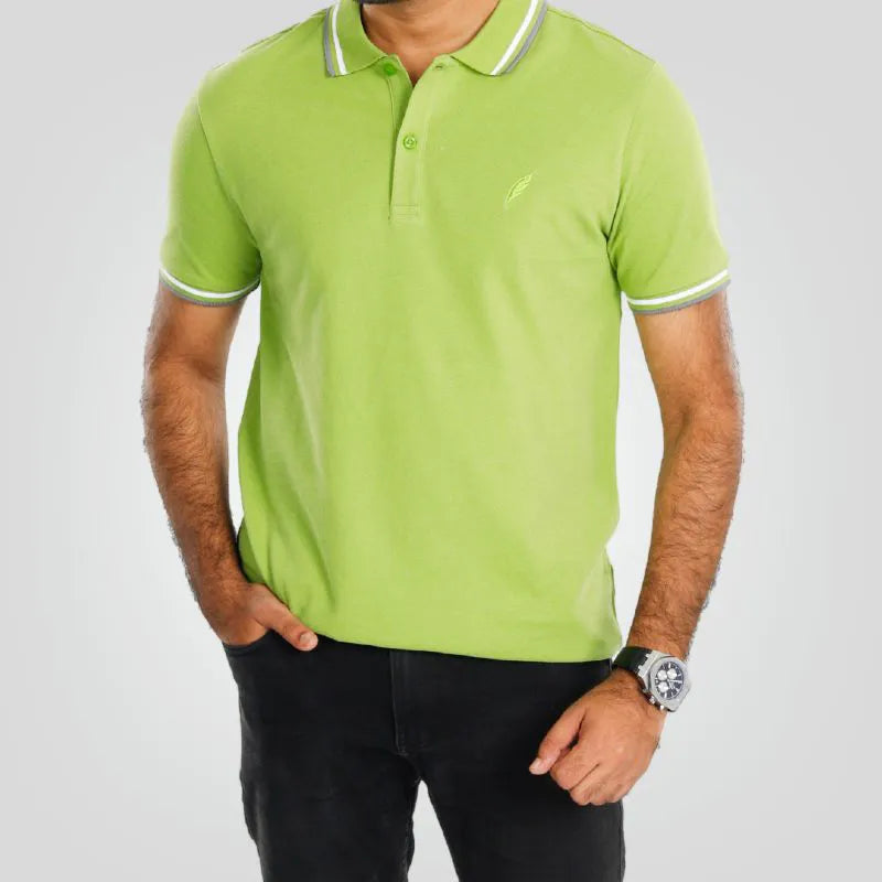 Men's Standard Polo (L.GREEN)