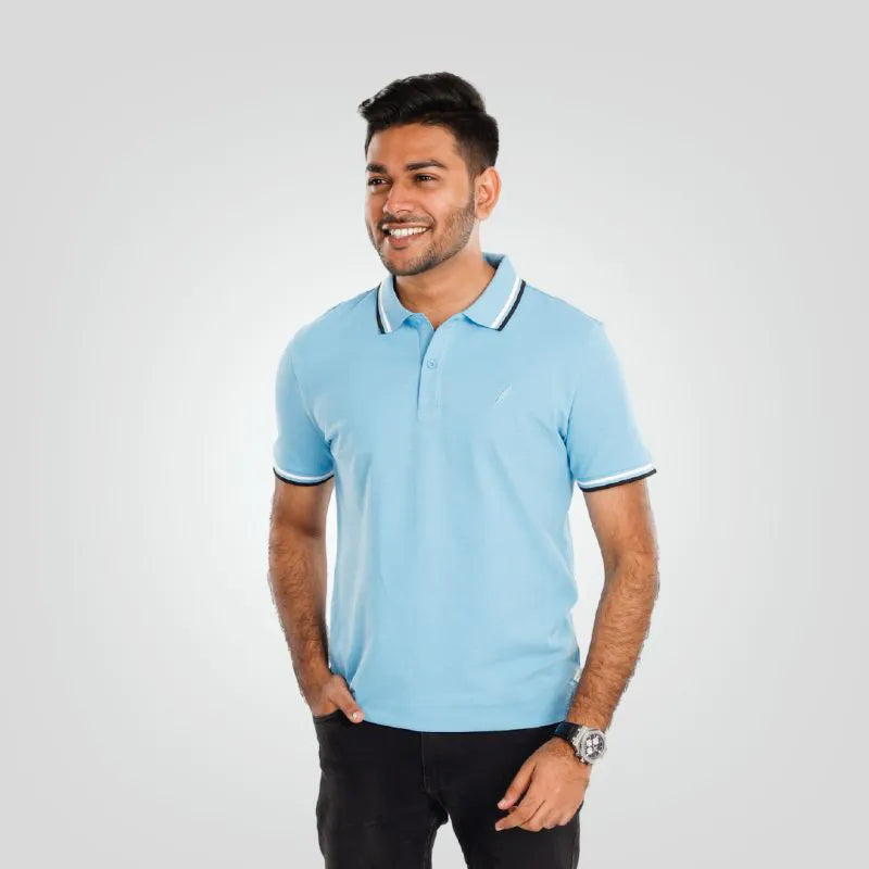 Men's Standard Polo (Sky)