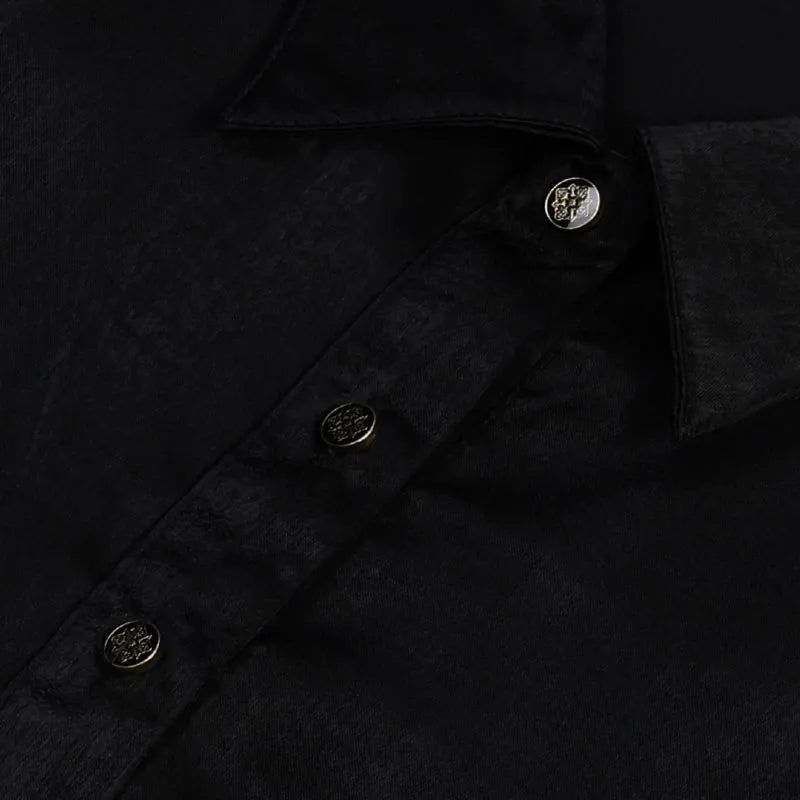 Women's Dart Shirt Black K-05