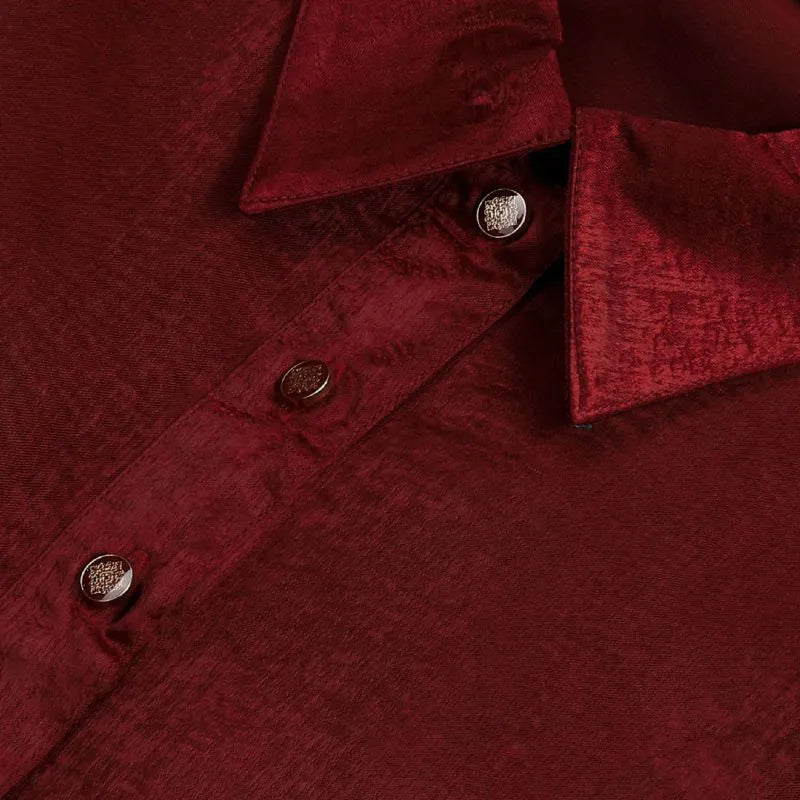 Women's Dart Shirt Maroon K-06