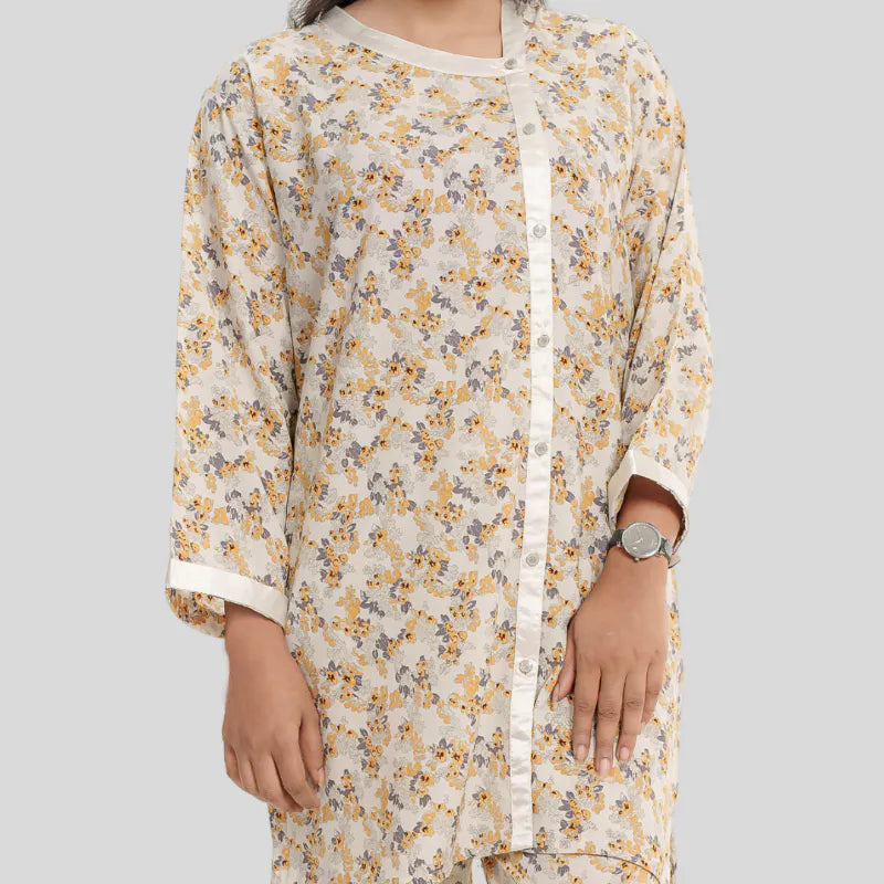 Women's AOP Silk CO-ORD set (S-01)