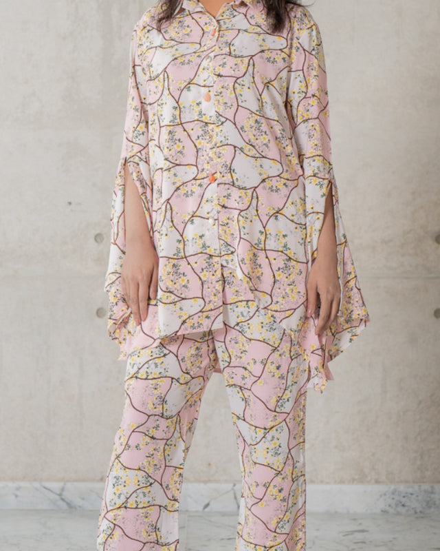 Women's GG AOP Co-Ord Set PINK