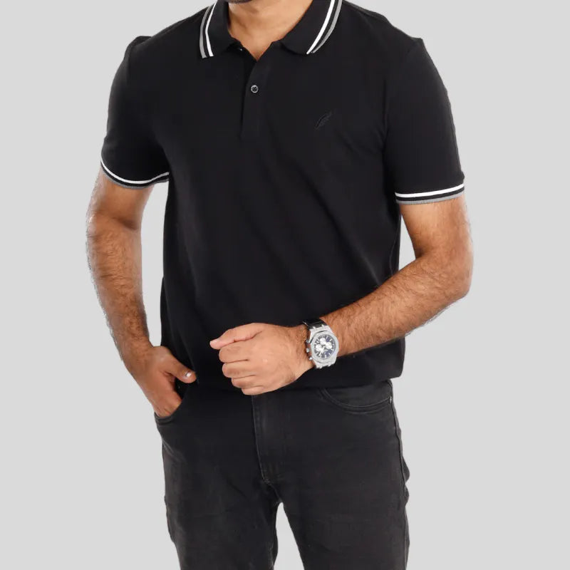 Men's Standard Polo (Black)