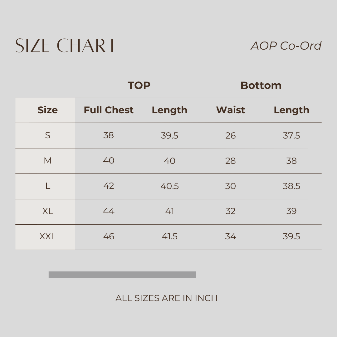 Women's AOP Co-Ord L-7