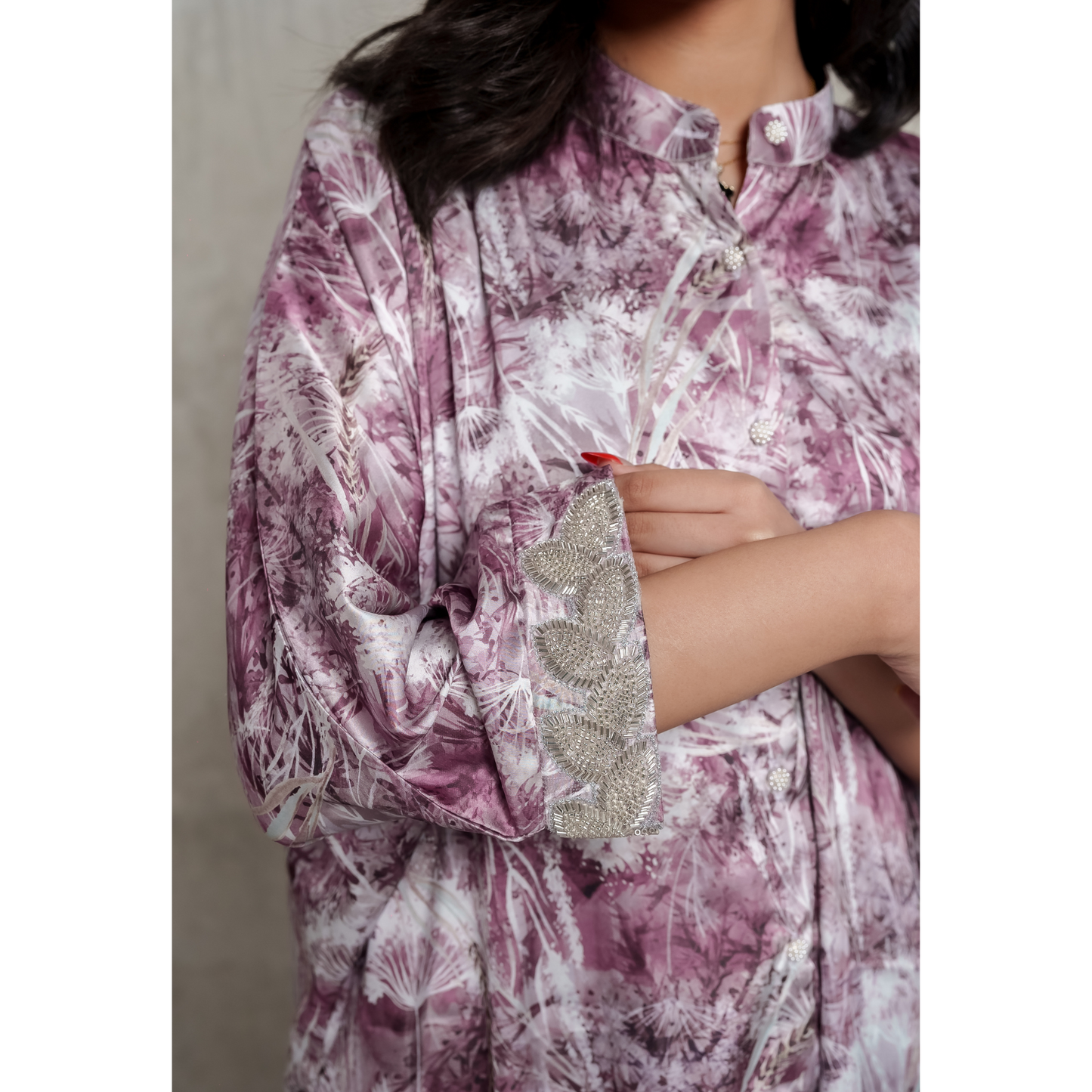 AOP Rayon Co-Ord Set (Coffee)