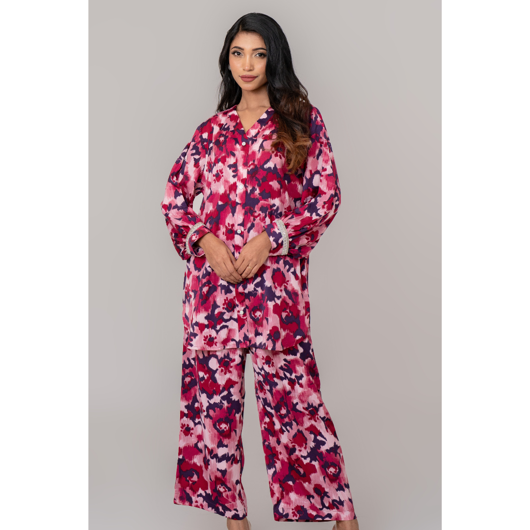 AOP Rayon Silk Co-Ord RPN