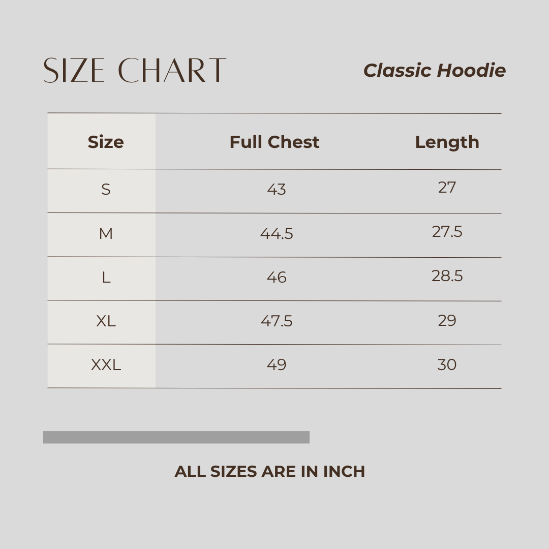 Classic Hoodie Black