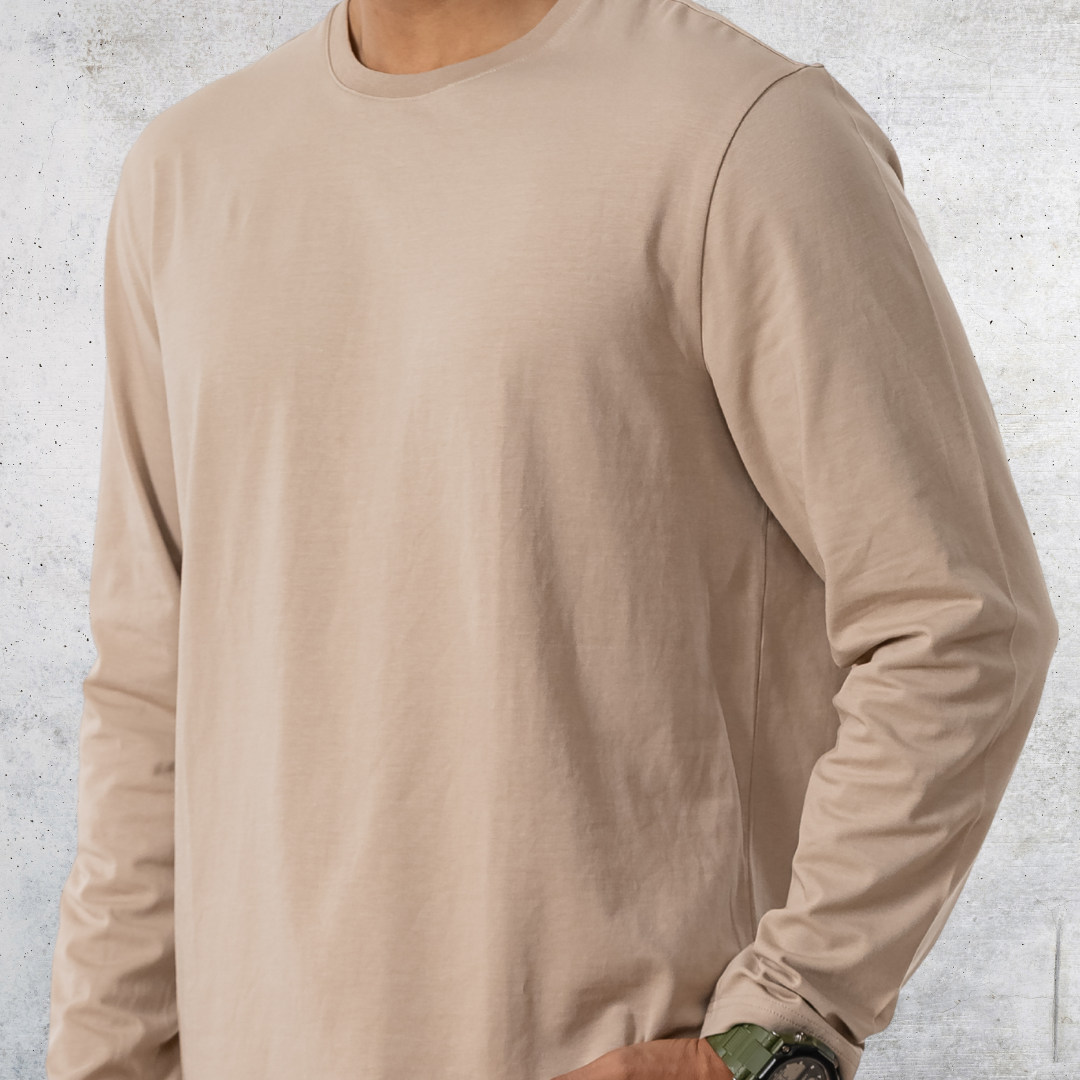 Essential Full Tee Light Beige