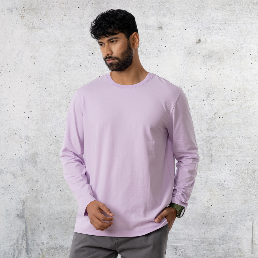 Essential Full Tee Light Purple