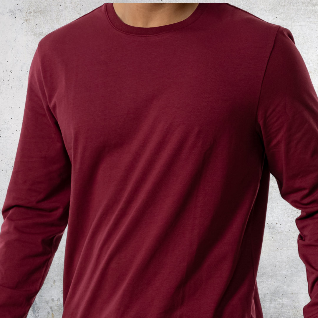 Essential Full Tee Maroon