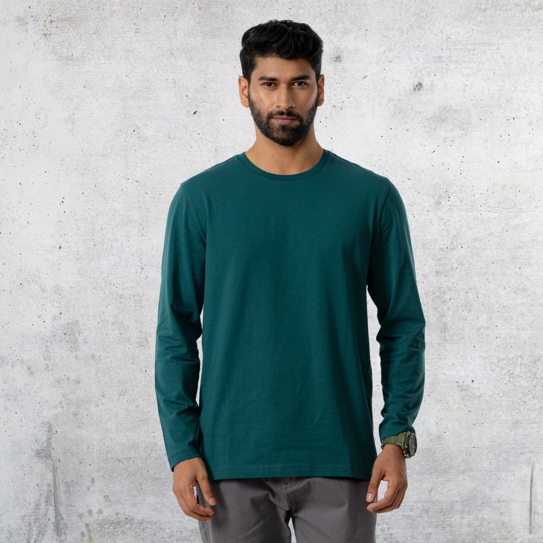 Essential Full Tee Bottle Green