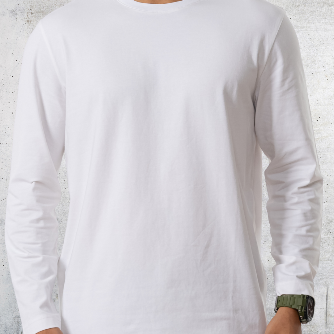Essential Full Tee White