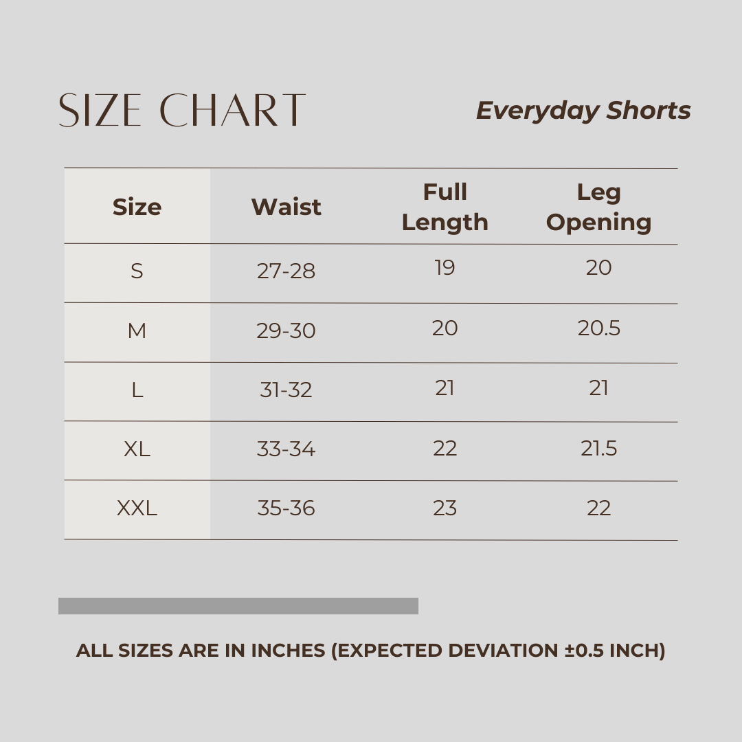 Everyday Shorts Black