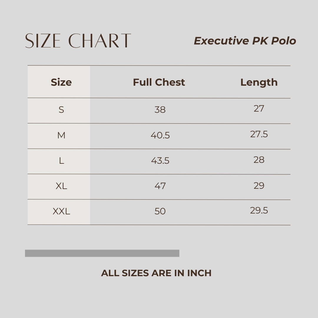 Executive PK Polo Tawny Port