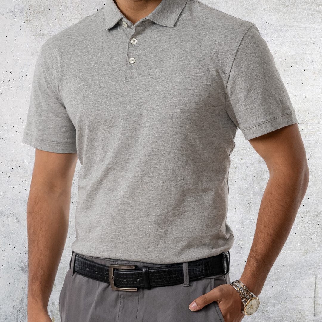 Executive Men's Polo Storm Gray