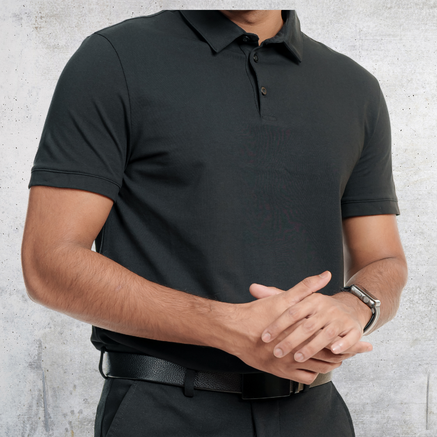 Men's Executive Polo Black
