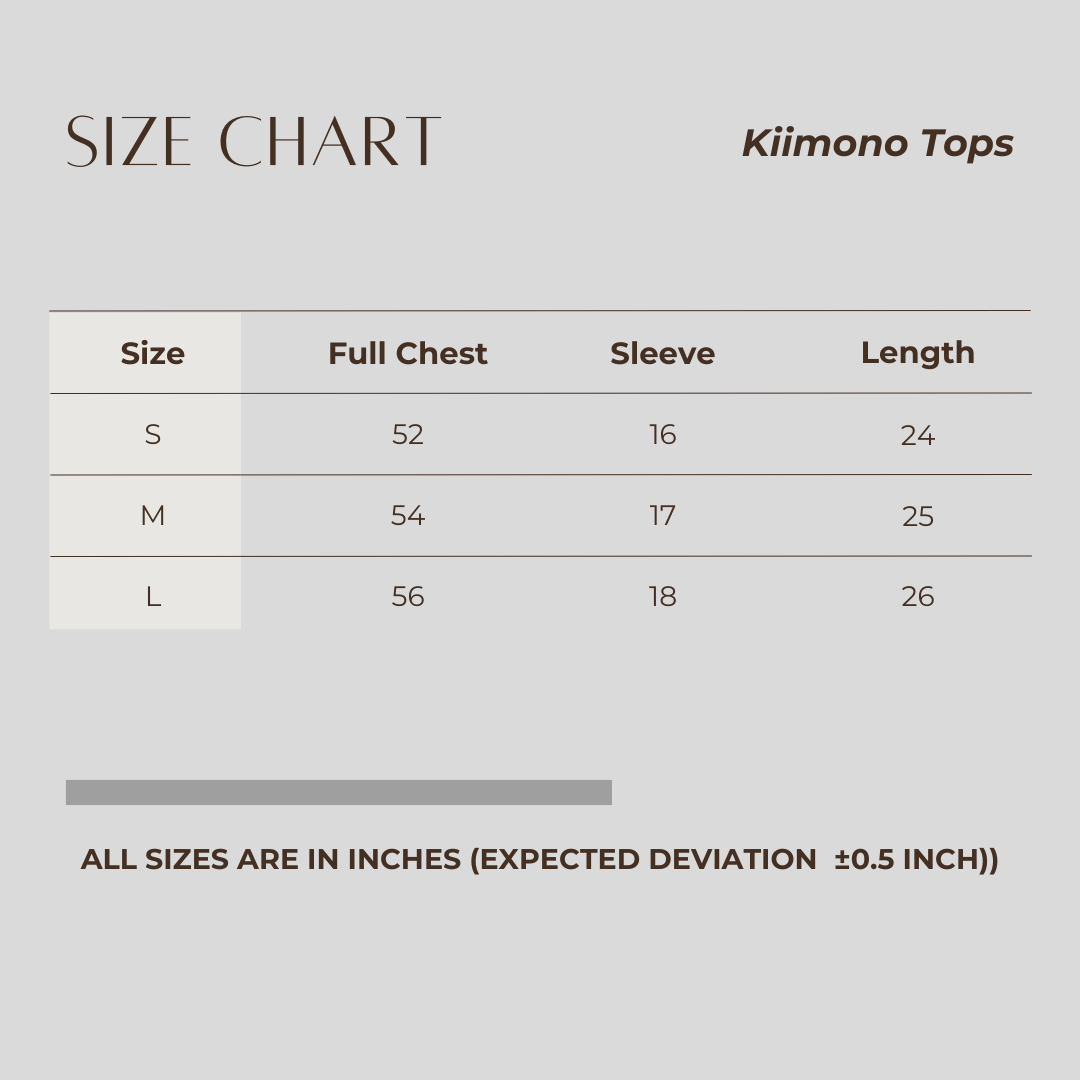 Kimono Tops Olive