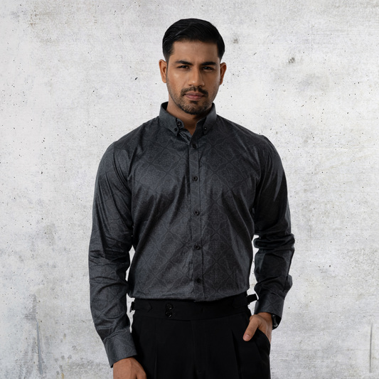 Men's Casual Shirt Black