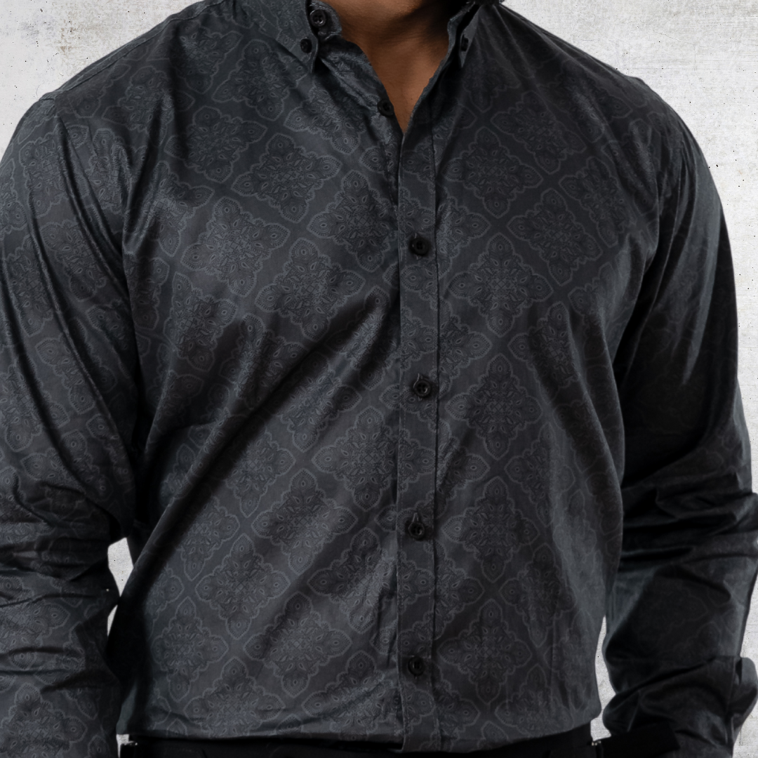 Men's Casual Shirt Black