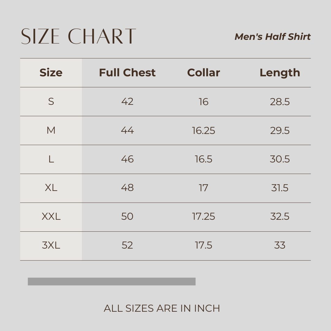 Men's Half Shirt Green