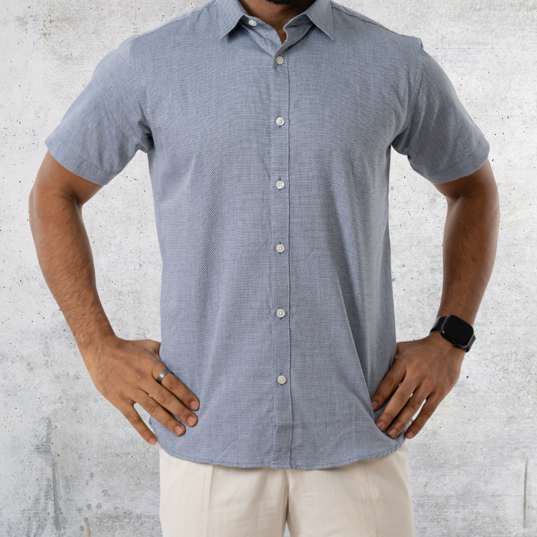 Men's Half Shirt Navy