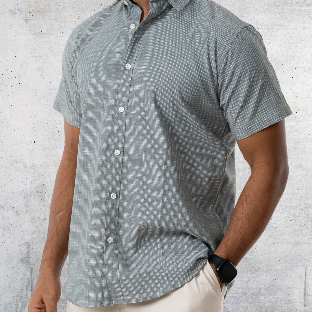 Men's Half Shirt Green