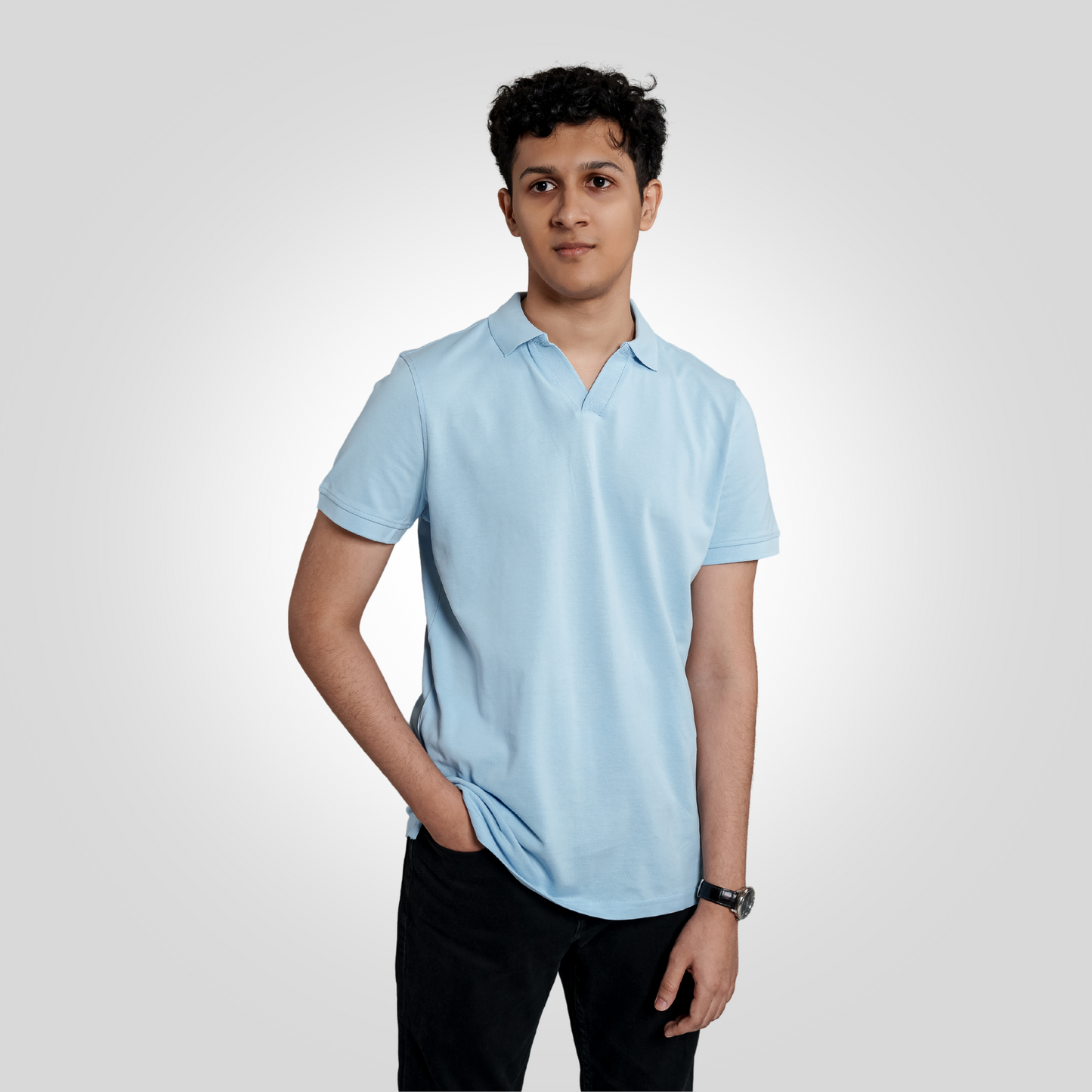 Men's V Neck Polo Chambery