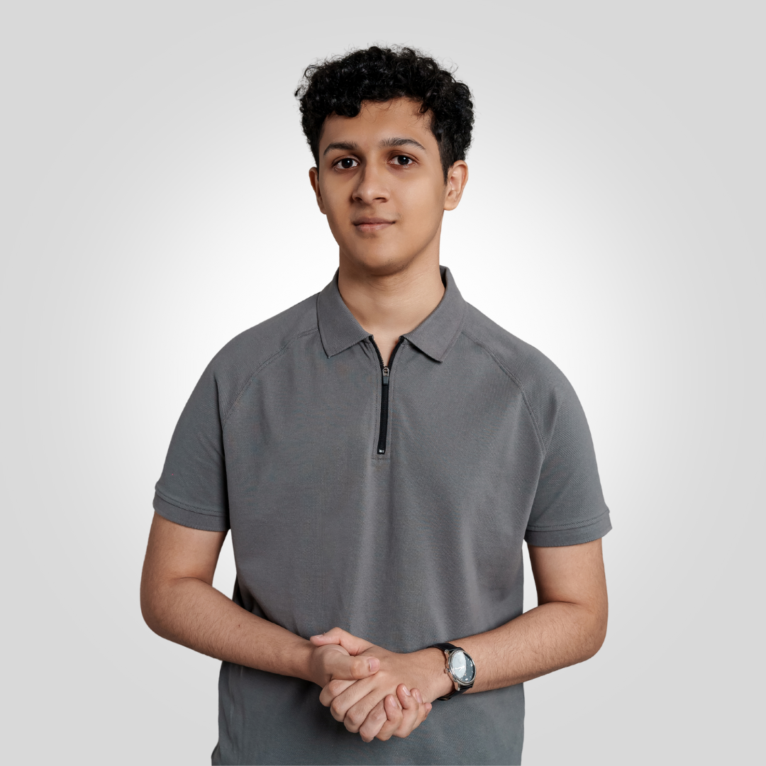 Men's Zipper Polo Q.Shade