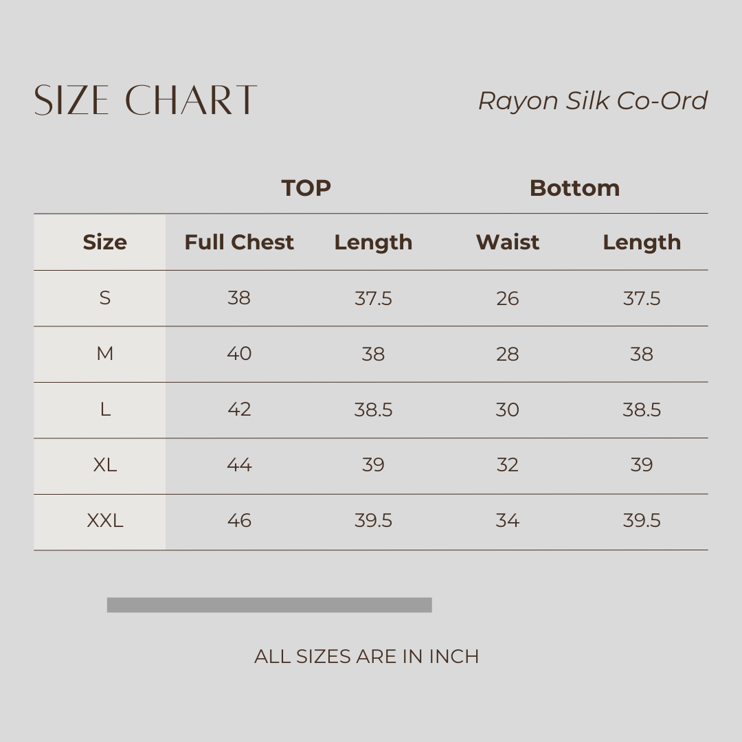 Rayon Silk Co-Ord Ball Pink