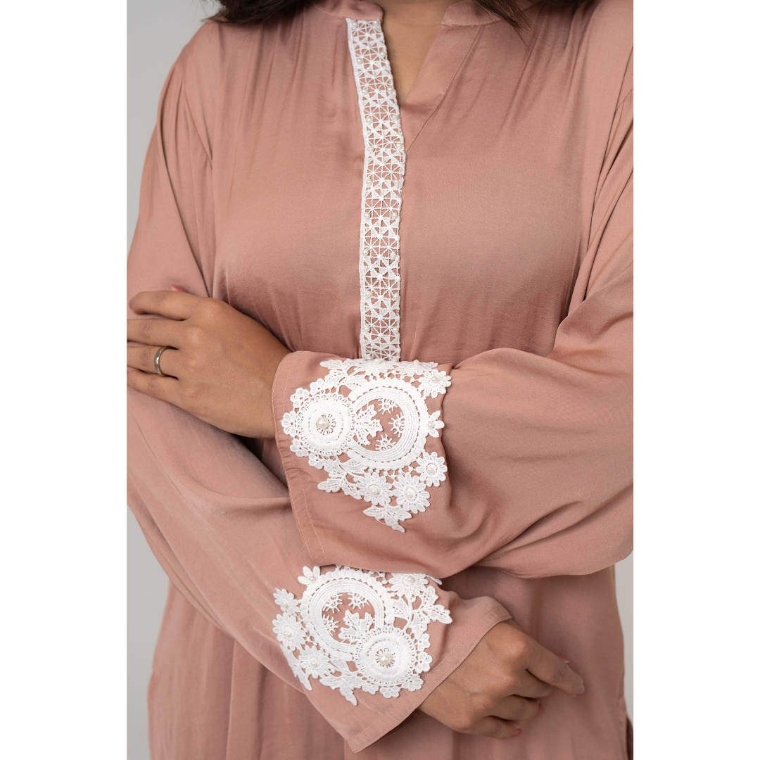 Rayon Silk Co-Ord Copper