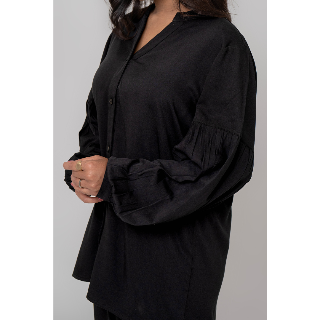 Balloon Co-Ord Black