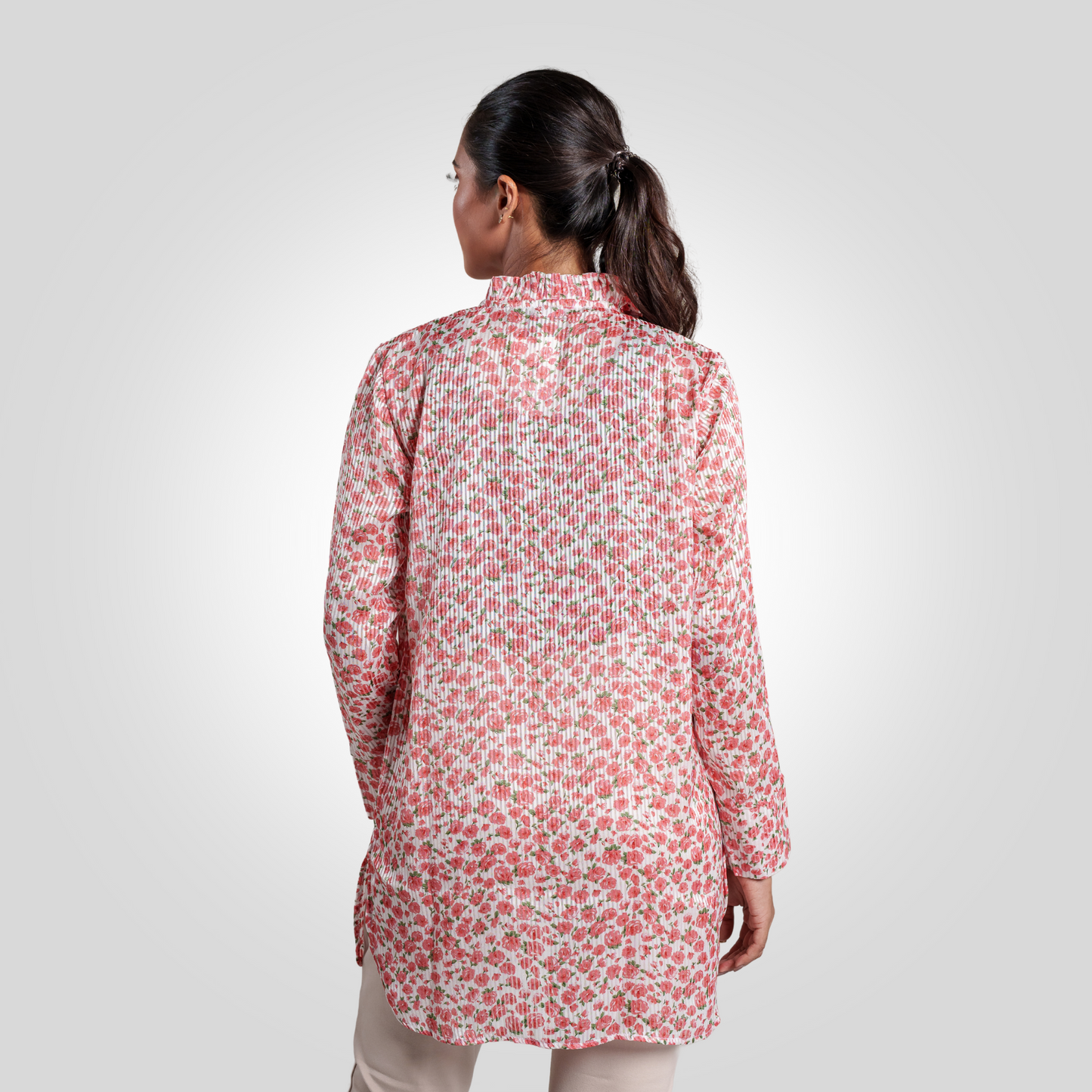 Women's Fancy Shirt Red