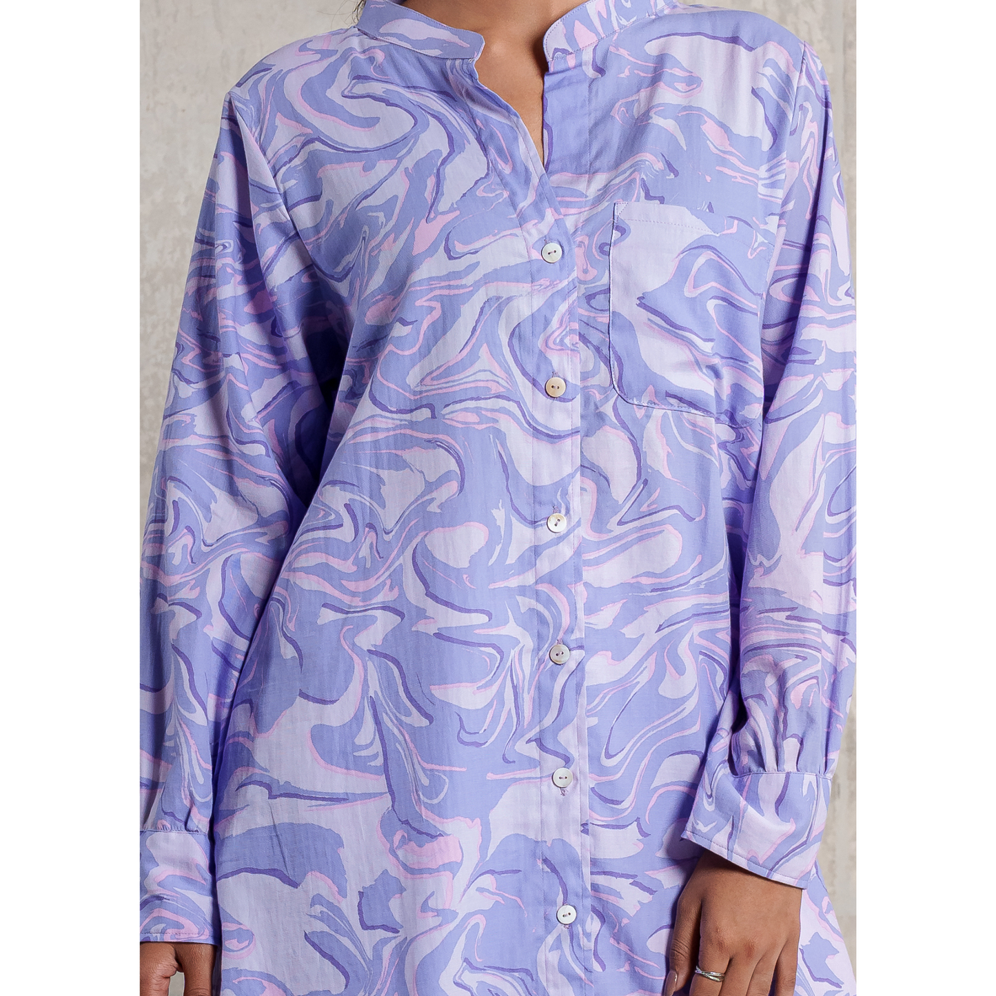 Women's Long Shirt (AOP L-6)