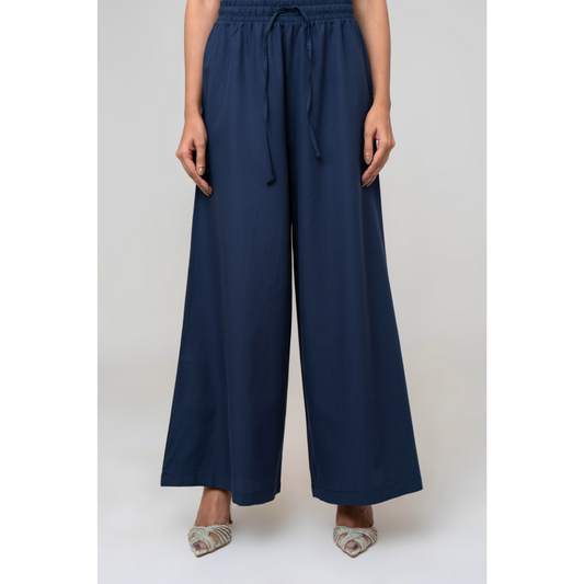 Women's Wide Leg Pant G.G Jum Navy