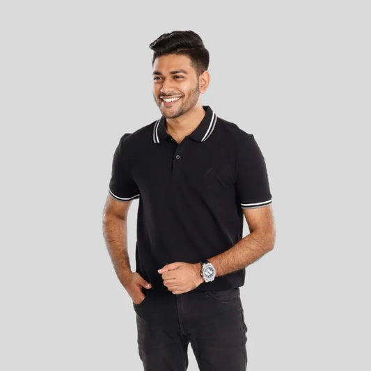 Men's Standard Polo (Black)