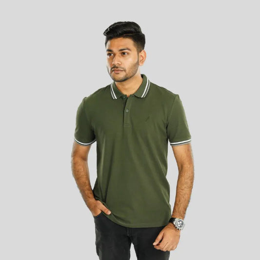 Men's Standard Polo (Olive)