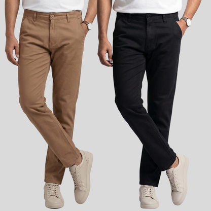 Everyday Chino (Brown & Black)