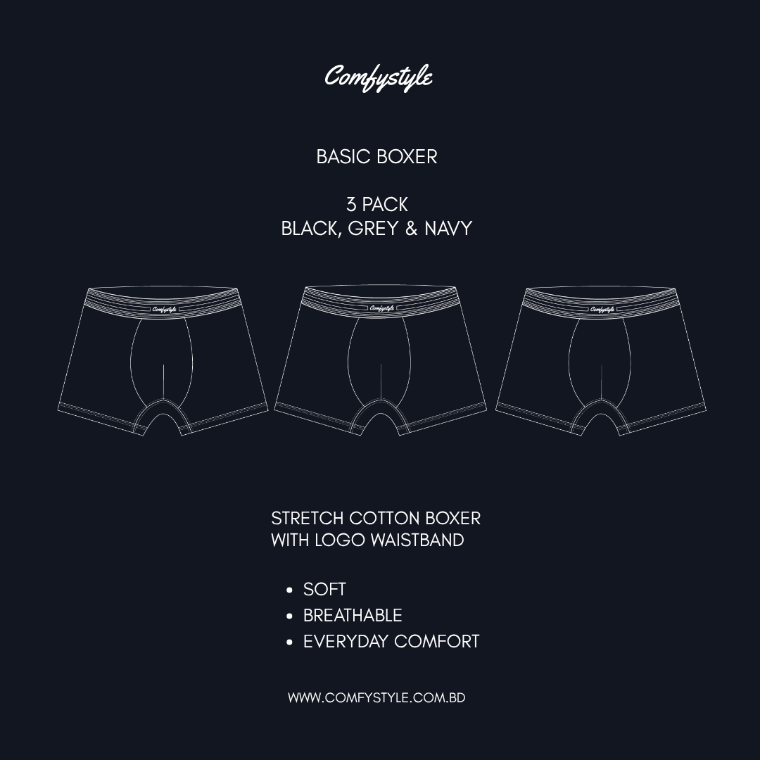 Essential Underwear 3 Pac
