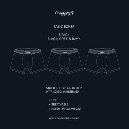 Essential Underwear 3 Pac