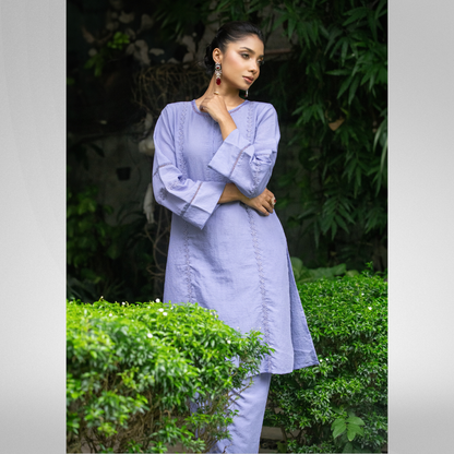 Popcorn Cut & Sew 01 Co-Ord Indigo