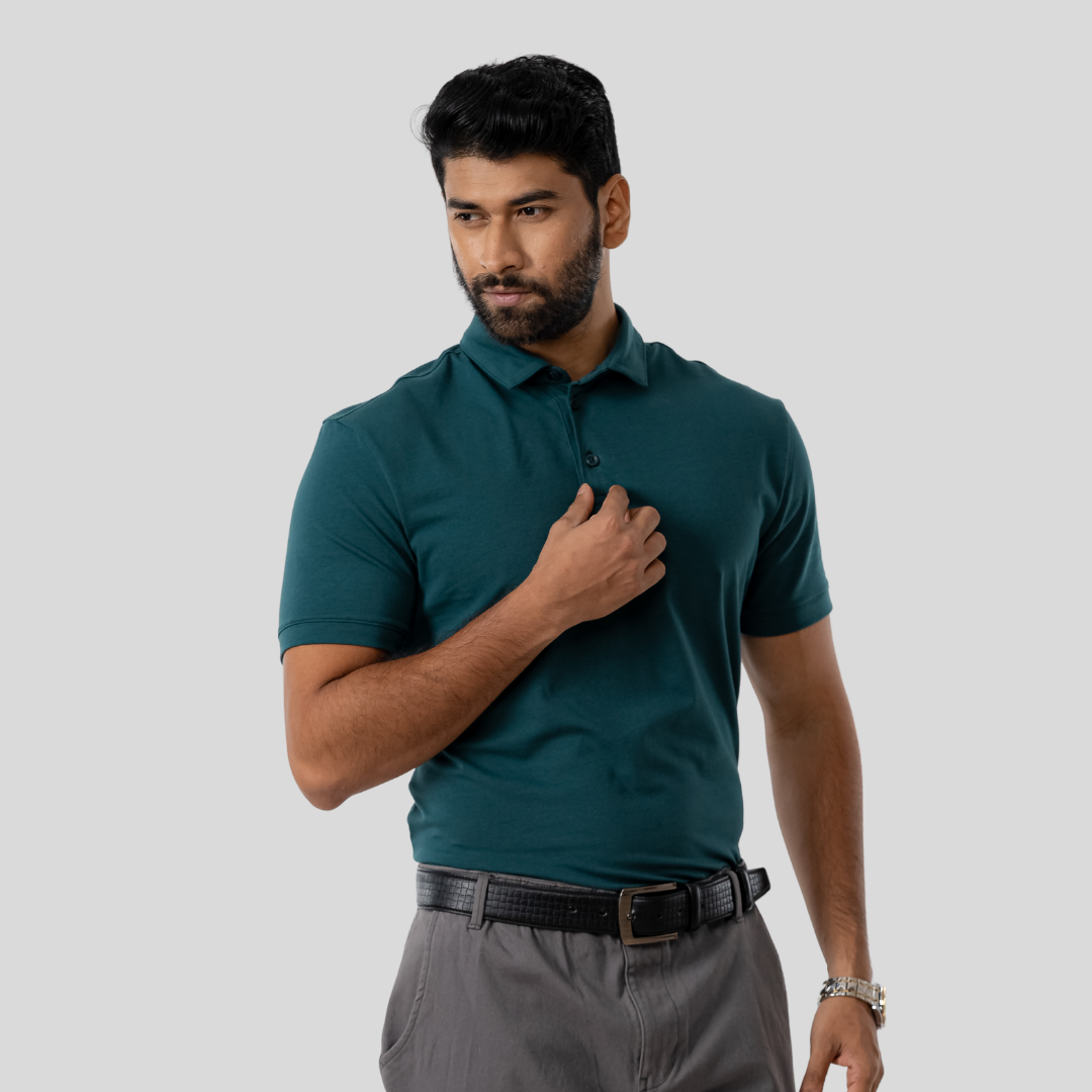 Executive Men's Polo Teal