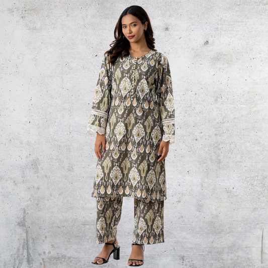 Women's AOP Co-Ord L-7
