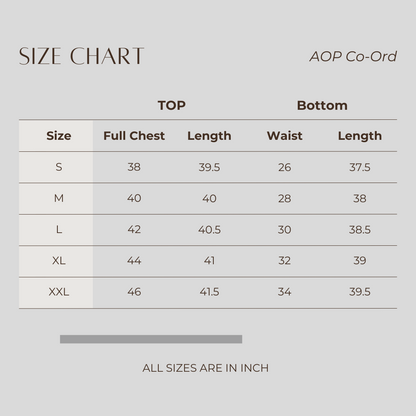 Women's AOP Co-Ord L-6