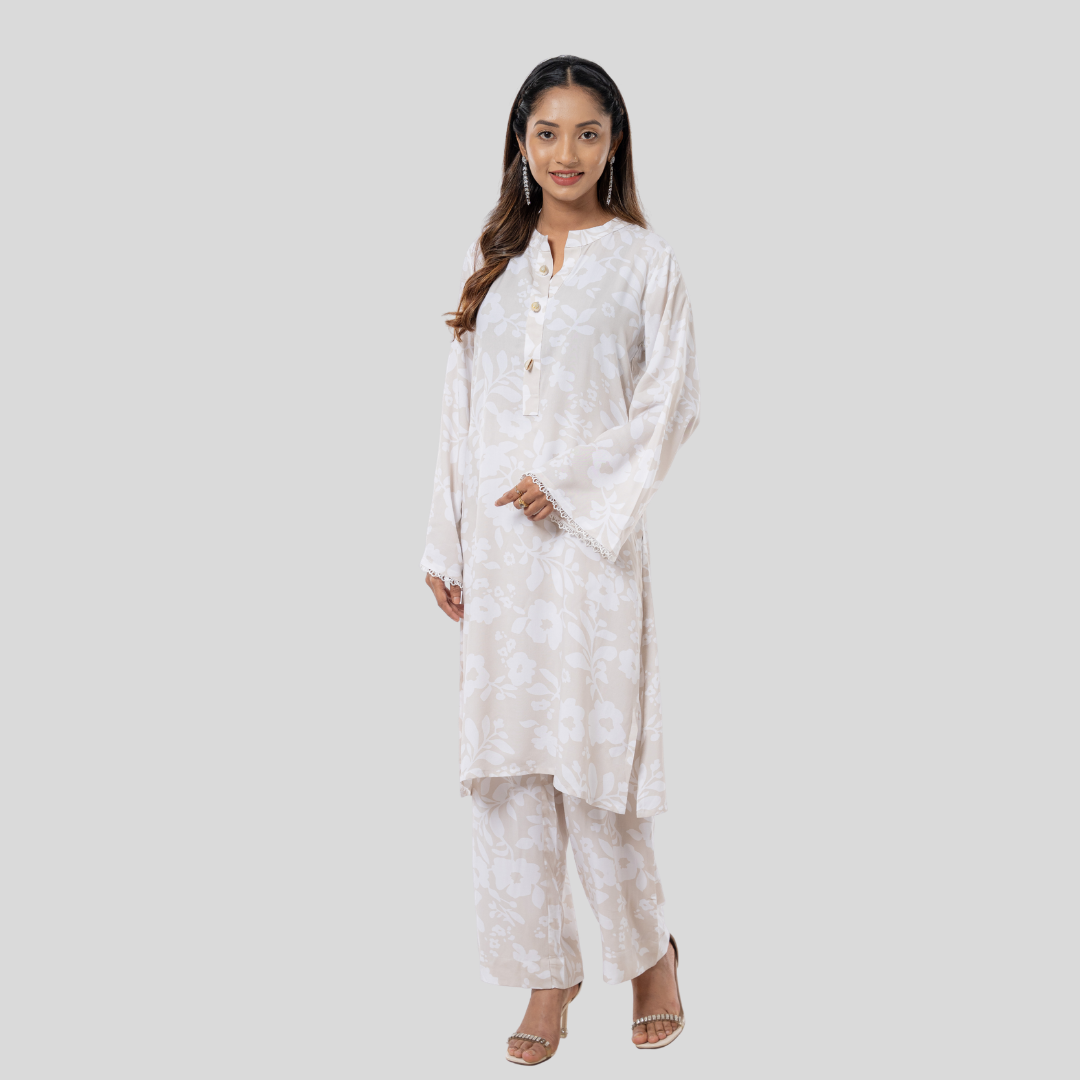 AOP Cotton Co‑Ord L‑3