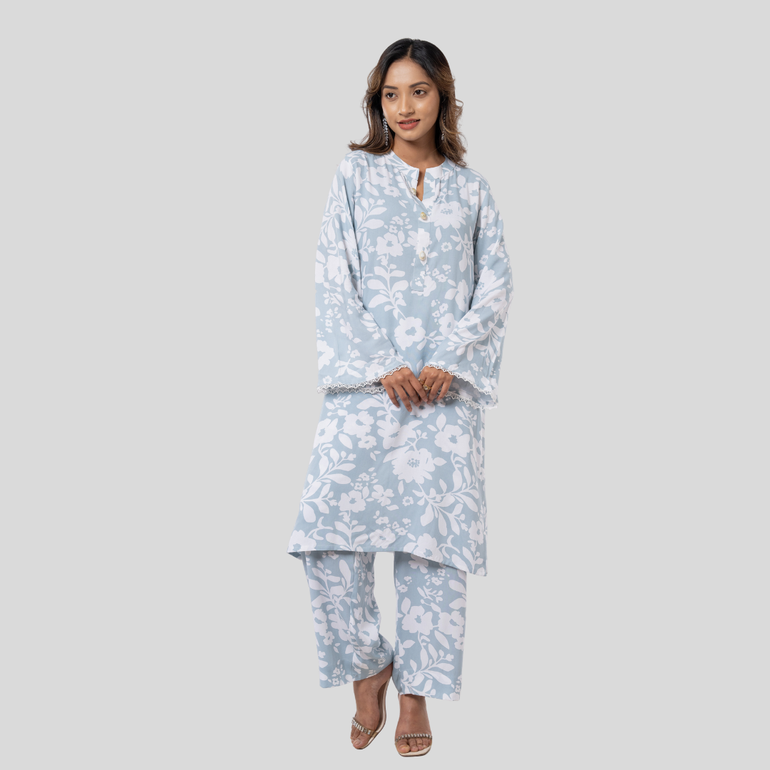 AOP Cotton Co‑Ord L‑4