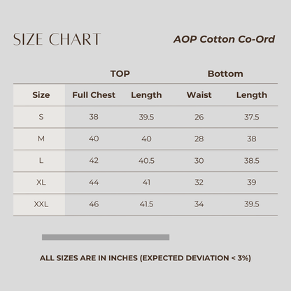 AOP Cotton Co‑Ord L‑4