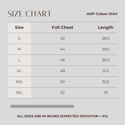 AOP Cuban Shirt W.I.B