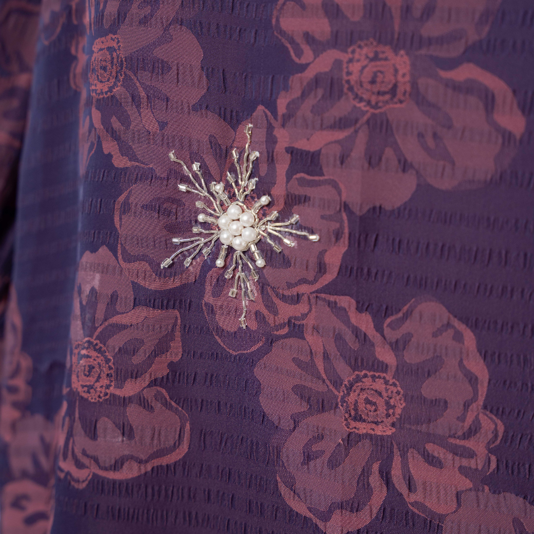 AOP Karchupi Co-Ord D Purple