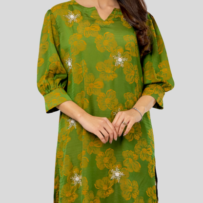 AOP Karchupi Co-Ord Yellow